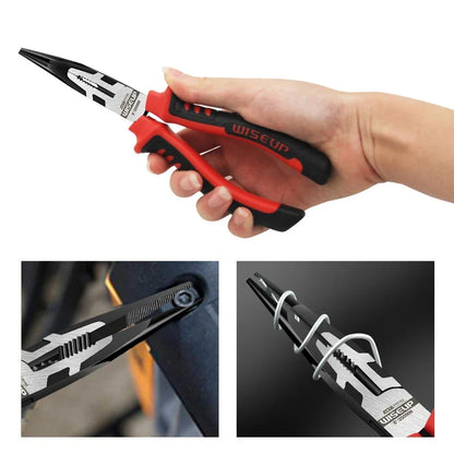 Versatile Kiwi Pliers made from durable chrome vanadium steel with ergonomic non-slip handles for comfortable and precise cutting, clamping, and screwing