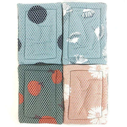 Sustainably crafted burlap kitchen sponges made in New Zealand with natural materials and eco-friendly design