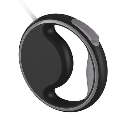 3m retractable dog leash with flashlight and garbage bag holder for convenient and safe dog walking