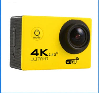 4K Waterproof Sport Camera with 30m depth resistance and 170 wide-angle lens
