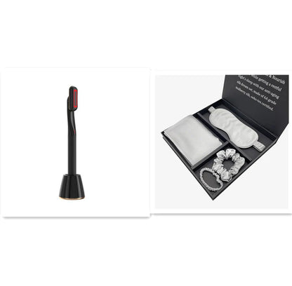 360 Degrees Rotary Eye Massage Wand with Red LED Light Therapy for skincare