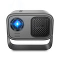 Black HD portable projector with Android software and remote control