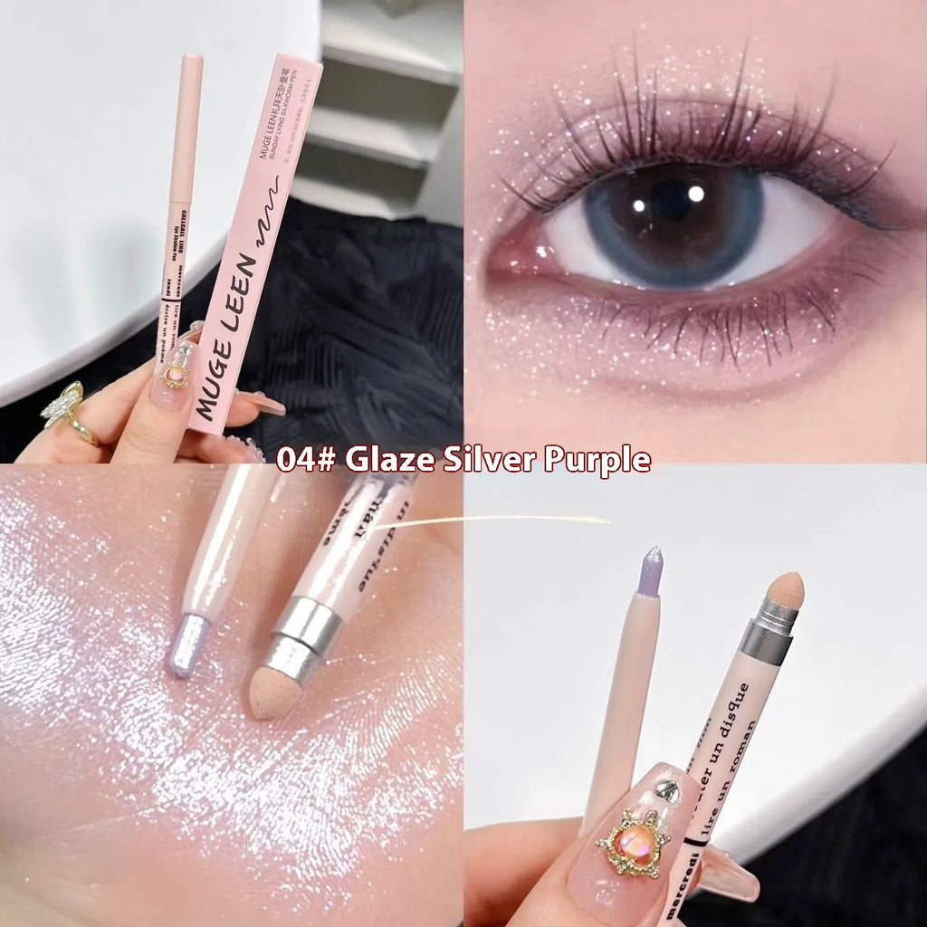 INS-style dual-tip eyeshadow pen in a range of 15 colours including pearlescent and maroon