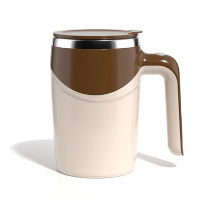 Rechargeable Automatic Stirring Coffee Mug with Hands-Free Blending for Hot Drinks