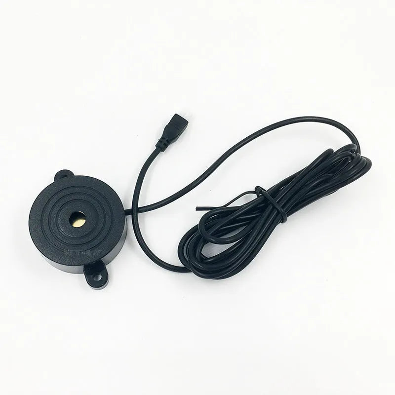 Four-probe screenless buzzer reversing radar kit with sensors, control module and installation tools