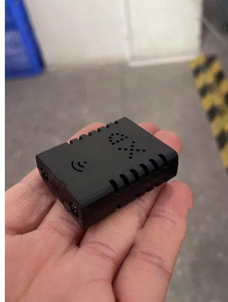 1080P Full HD mini camera with IR-CUT night vision motion detection black