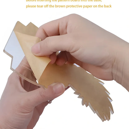 3D acrylic teddy bear LED night light with remote control and USB power cable