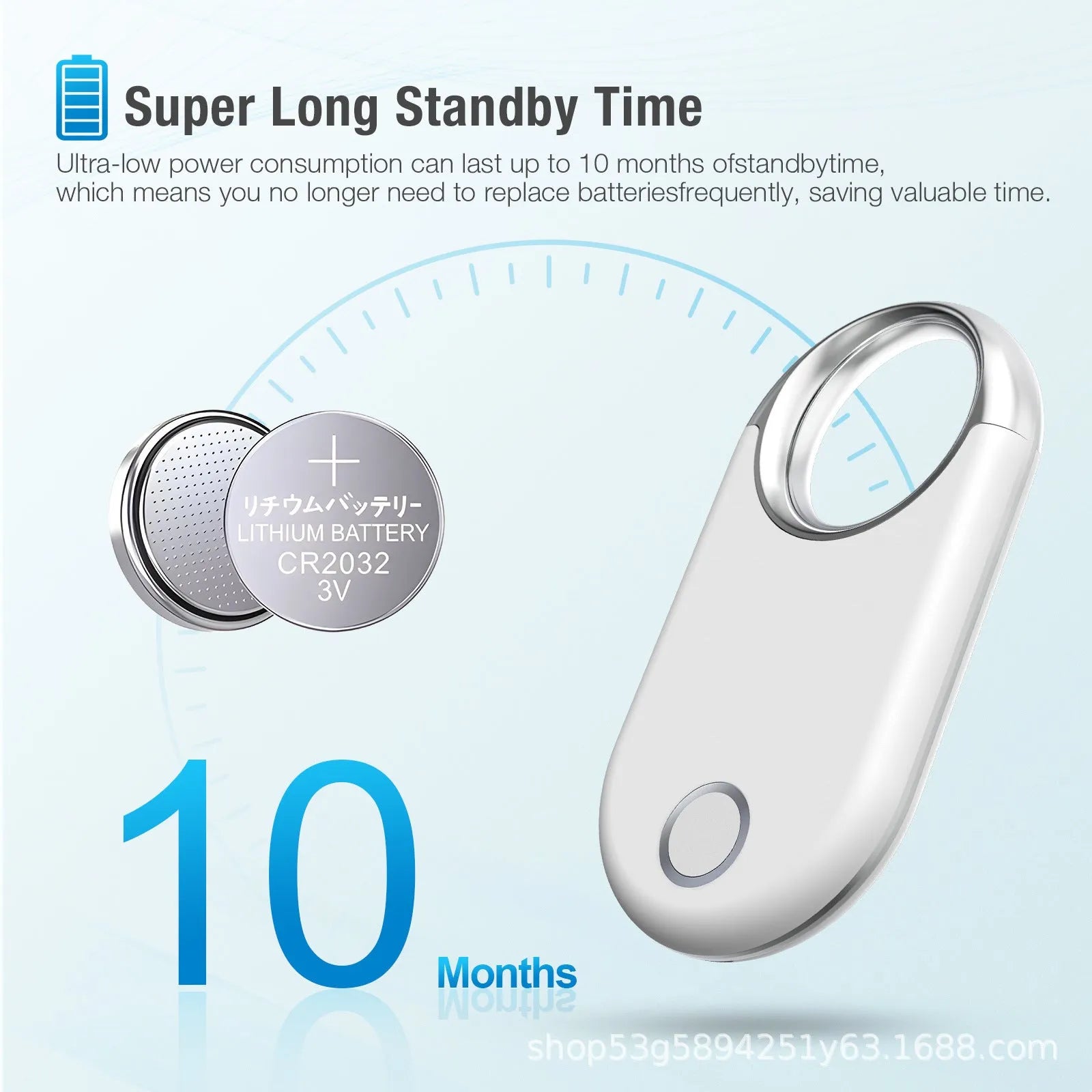Compact black GPS anti-loss tracker device with precise positioning for pets and children