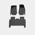 Tesla Model X waterproof TPE rubber floor mat set with boot liner for 2016-2023 models