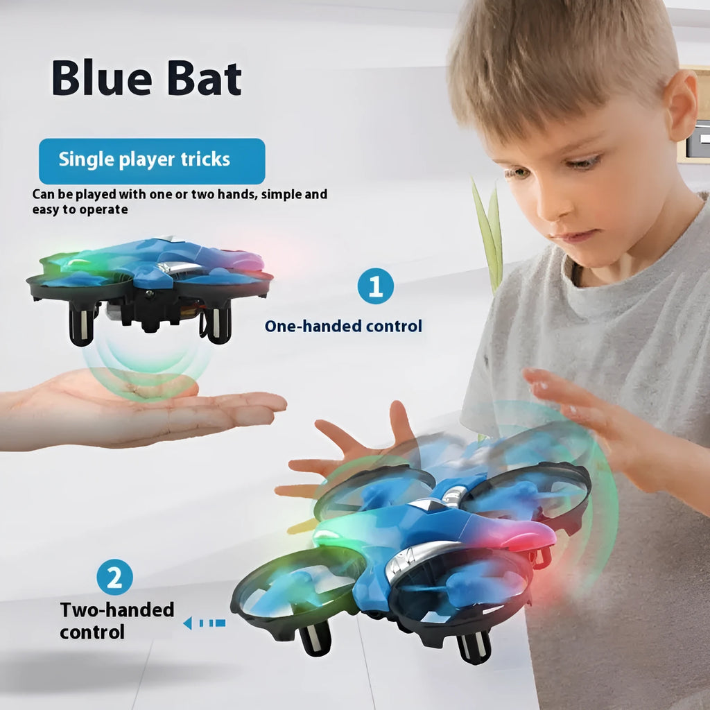 Mini four-axis plastic gesture-sensing UAV for teenagers under 30cm size