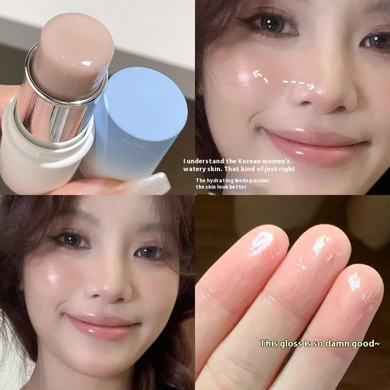 Highlighter makeup compact with 6g net content for facial highlighting in natural colour