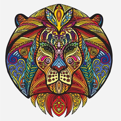 Animal Puzzle Puzzlesup A3 Size With The Box - Detailed wooden puzzle for creative minds