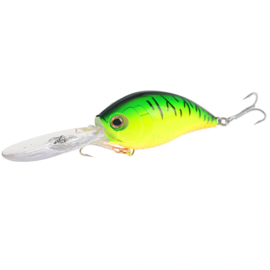 22g Sub Lure Rock Long Tongue Fat Man fishing lure with reinforced hooks and bionic design