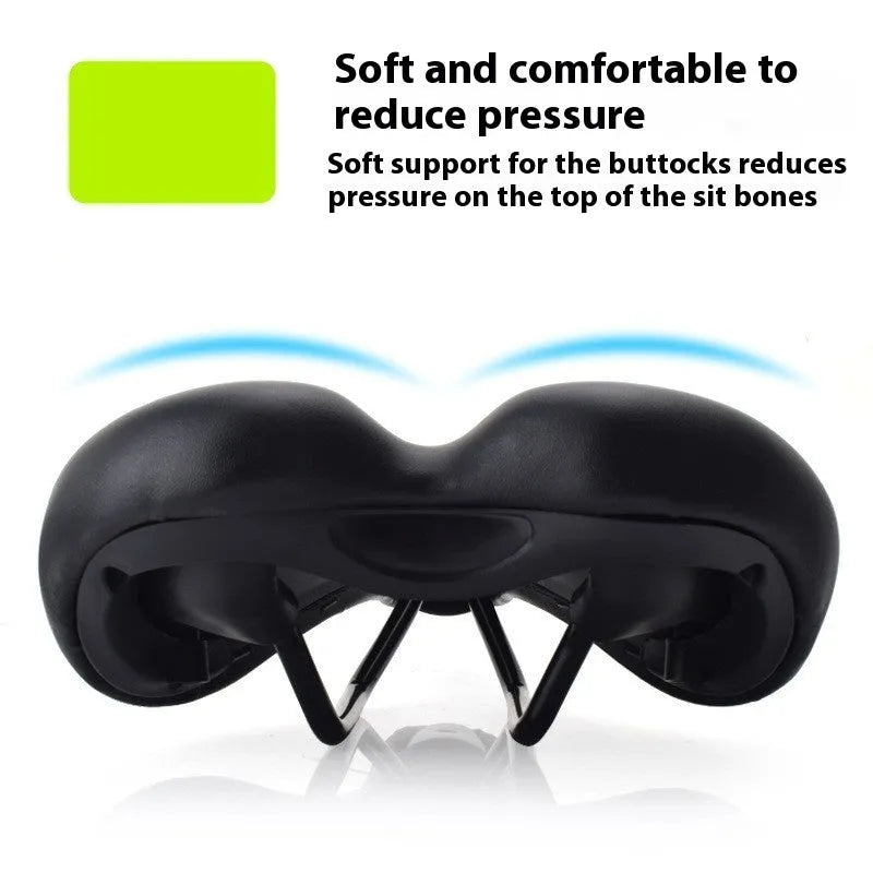 Bicycle seat cushion in 3147 hollow cushion colour, measuring 270mm by 180mm.