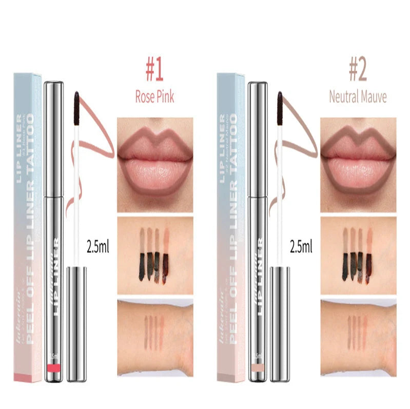 Matte Finish No Stain On Cup Hook Line Lip Stick in various shades