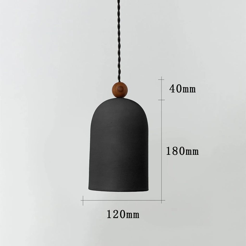 Japanese Zen ball light black wall lamp with 350 degree rotation for hallway bedside lighting