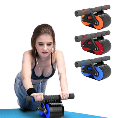 Premium Dual Wheel Ab Roller for Ultimate Core Workout at Home or Gym