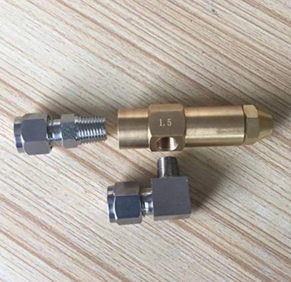 1.0 mm oil burner nozzle set, 3 pieces, for efficient fuel atomization