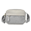 Men's waterproof paper crossbody bag in retro style with polyester lining
