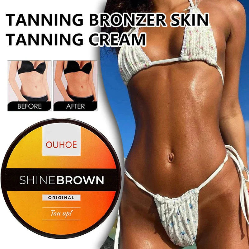 Intensive Tanning Luxe Gel Body Tanning Cream with Aloe Vera After Sun Repair