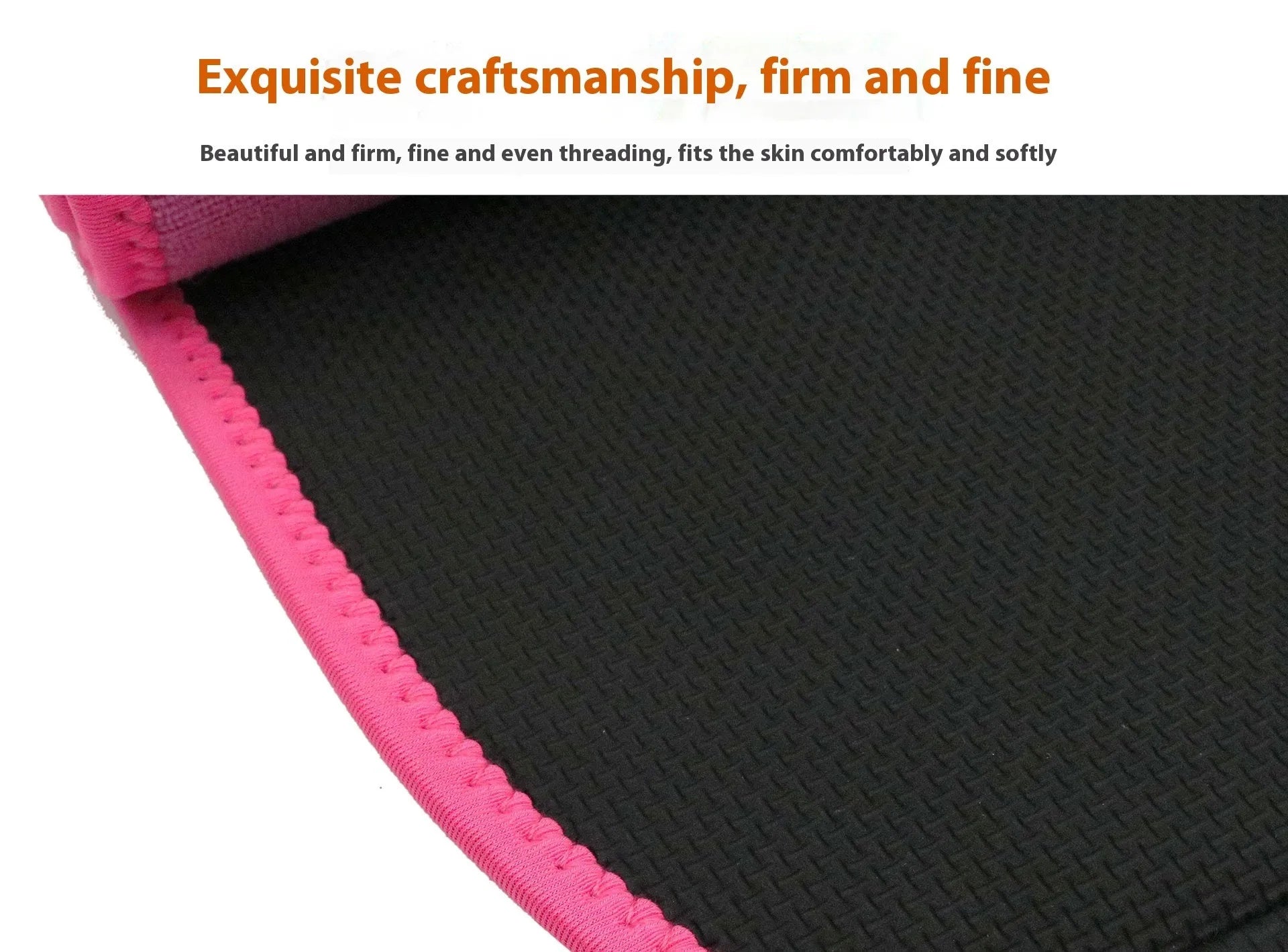 Neoprene fitness lumbar support belt for running and gym, shown in black, blue, and pink colour options