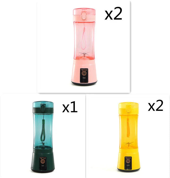 Rechargeable USB Smoothie Blender with Automatic Safety Features for Convenient, Portable Blending