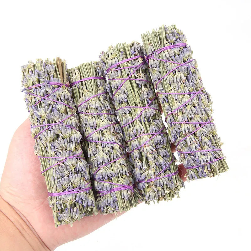 4 inch long dried lavender aromatherapy stick for natural air freshening
