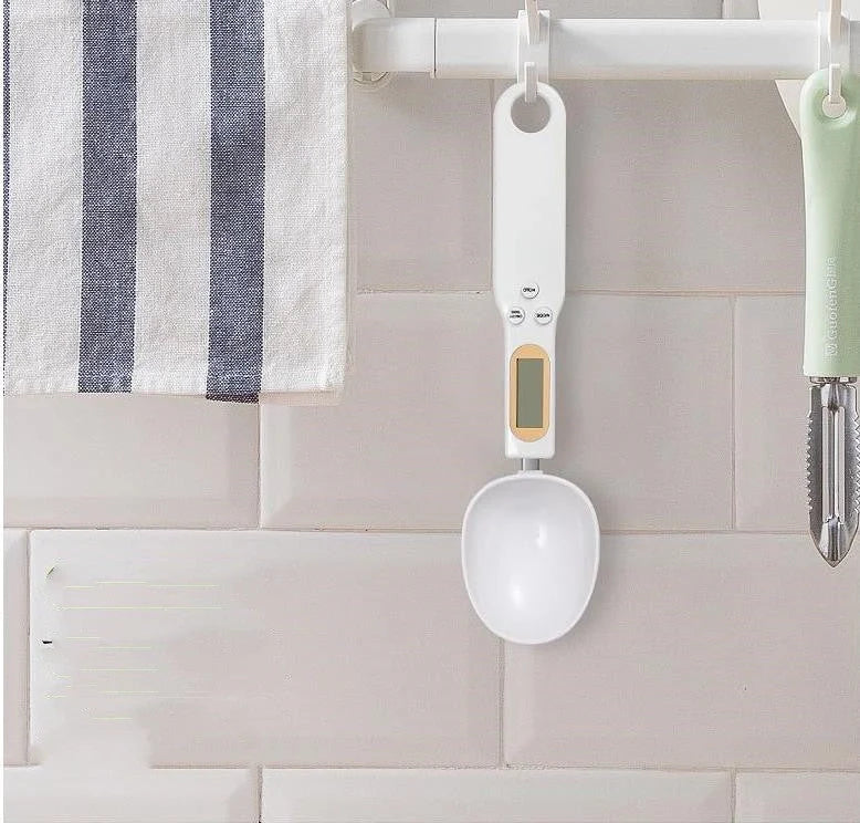 Kitchen Scale Measuring Spoon Scale in various colours with removable spoon head