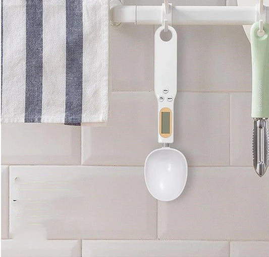 Kitchen Scale Measuring Spoon Scale in various colours with removable spoon head