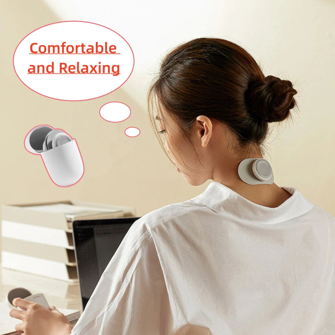 Portable Cervical Massager with Low-Frequency Pulse Technology for Targeted Neck and Shoulder Massage