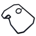 Black rubber cylinder head sealing ring for engine gasket replacement 1pc