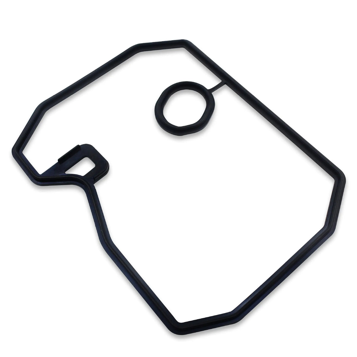 Black rubber cylinder head sealing ring for engine gasket replacement 1pc