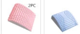 Premium back stretcher pillow for neck and lumbar support, relieving pain and improving posture.