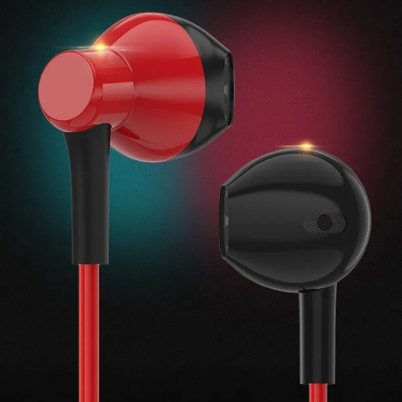 K-song white wired in-ear monitoring earphones with TPE cable and clip