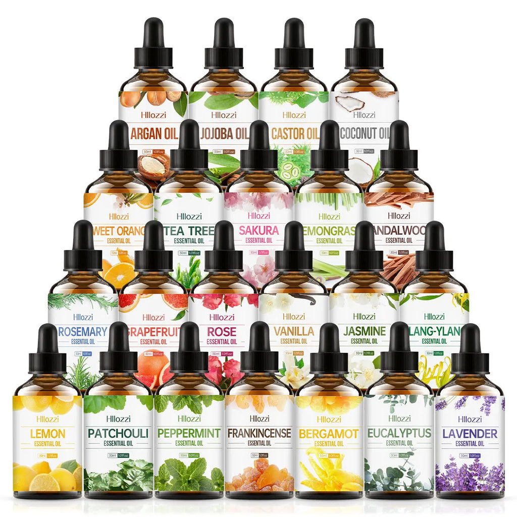 Lavender body massage oil in 30ml bottle with moisturising and nourishing formula for all skin types