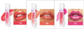 Tube of moisturising lip gloss in a shade from the six-colour range, showing glossy finish.