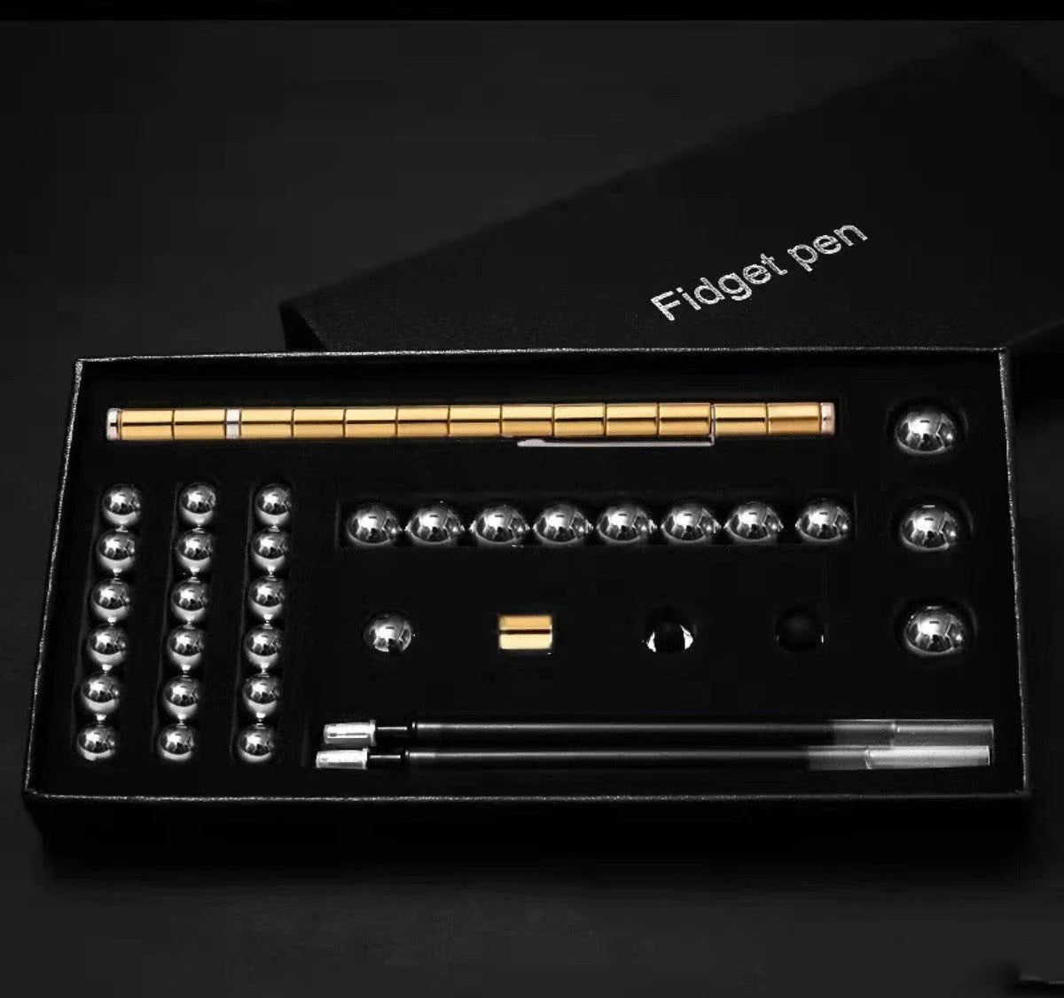 Magnetic Modular Pen with erasable ink and high-sensitivity capacitive head for stress relief and creative writing