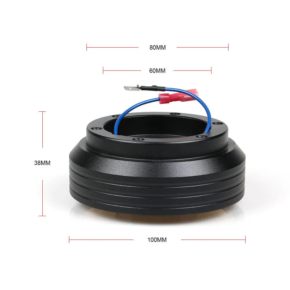 Black steering wheel base fitting for Honda Civic EK130H and EG110H car modification