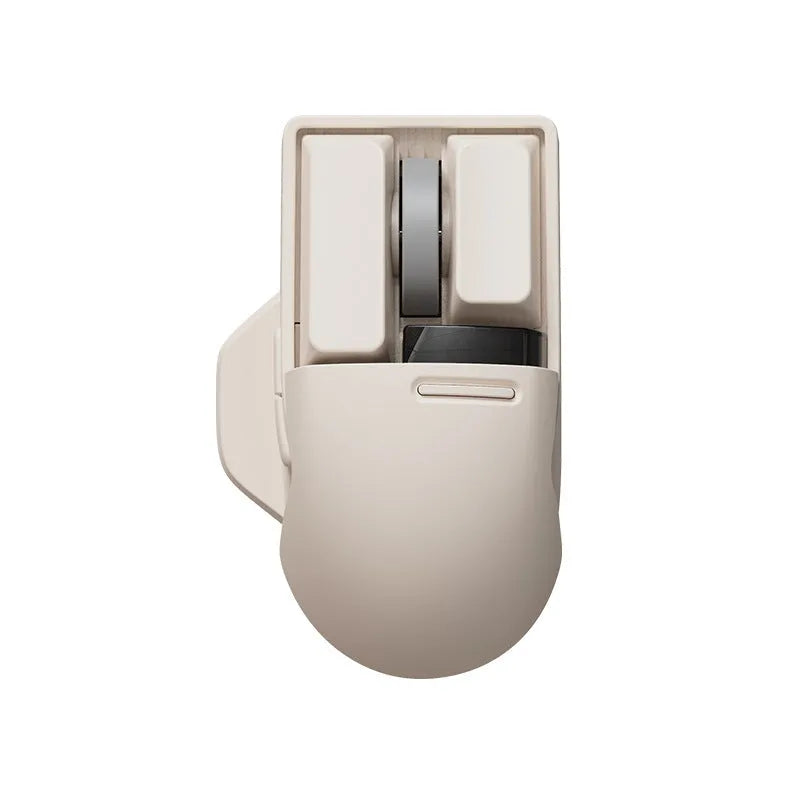 Xiaoqiao Tofu colour wireless mouse with seven buttons and USB-C charging port