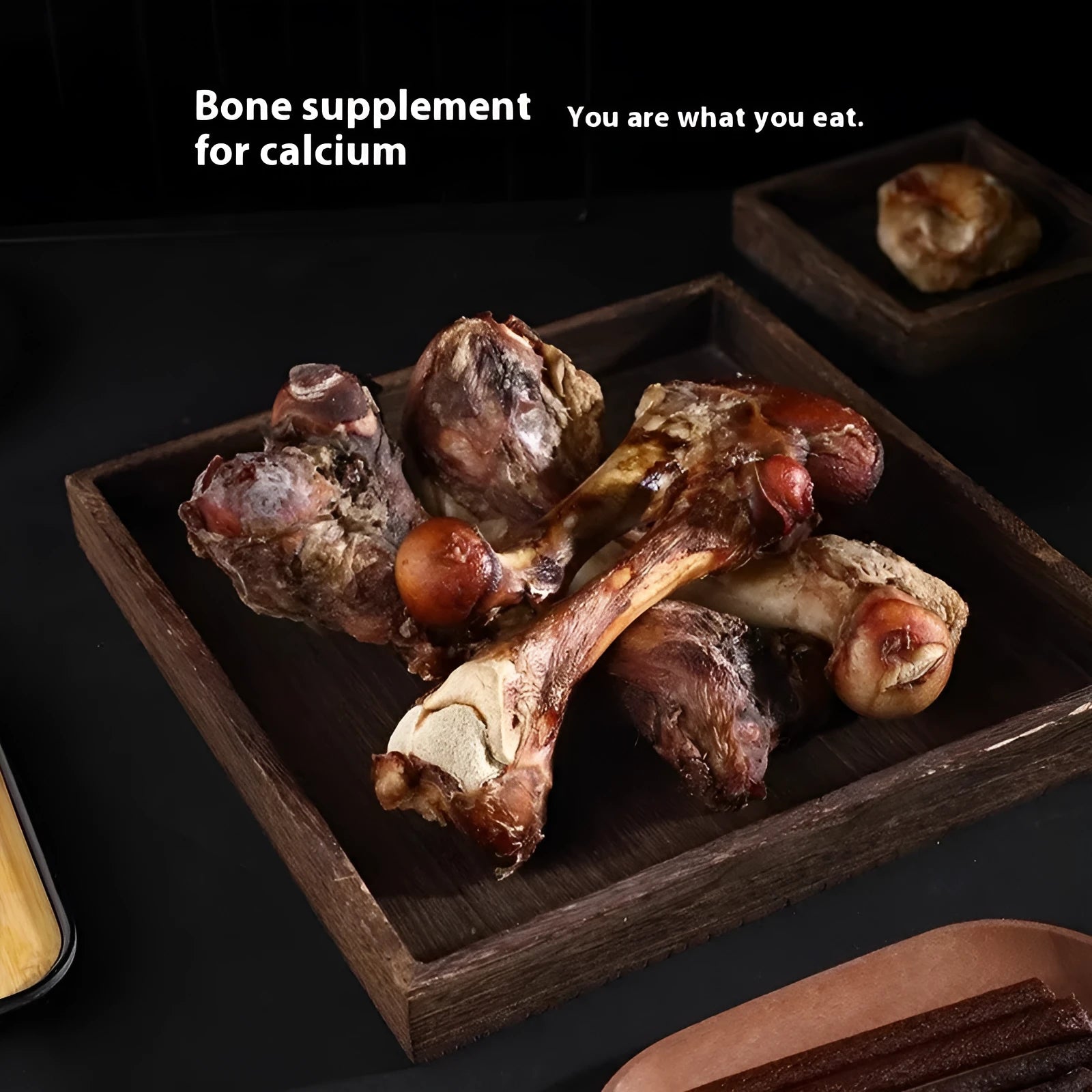 High calcium roasted ox bone flavoured molar chew stick for puppy teeth cleaning and training.