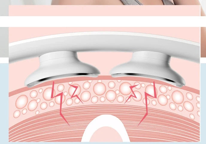 USB charging neck massager with adjustable settings for pain relief