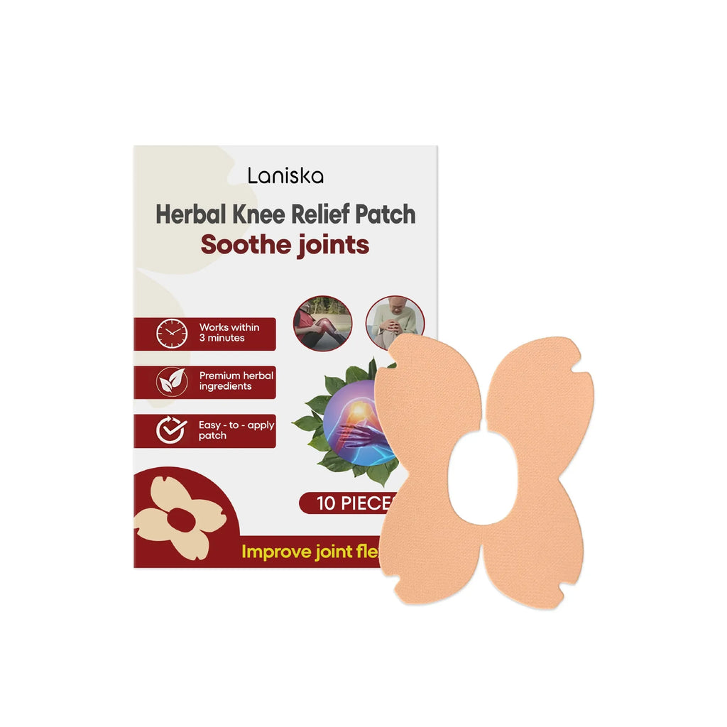 10 herbal moxa leaf and menthol joint care adhesive bandages in storage box