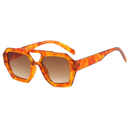 Ins Big Frame Leopard Sunglasses in multiple colours for summer sun protection
