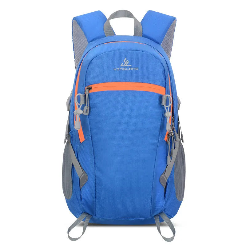 Ultralight 20L hiking backpack with air pillow straps, waterproof nylon, available in multiple colours