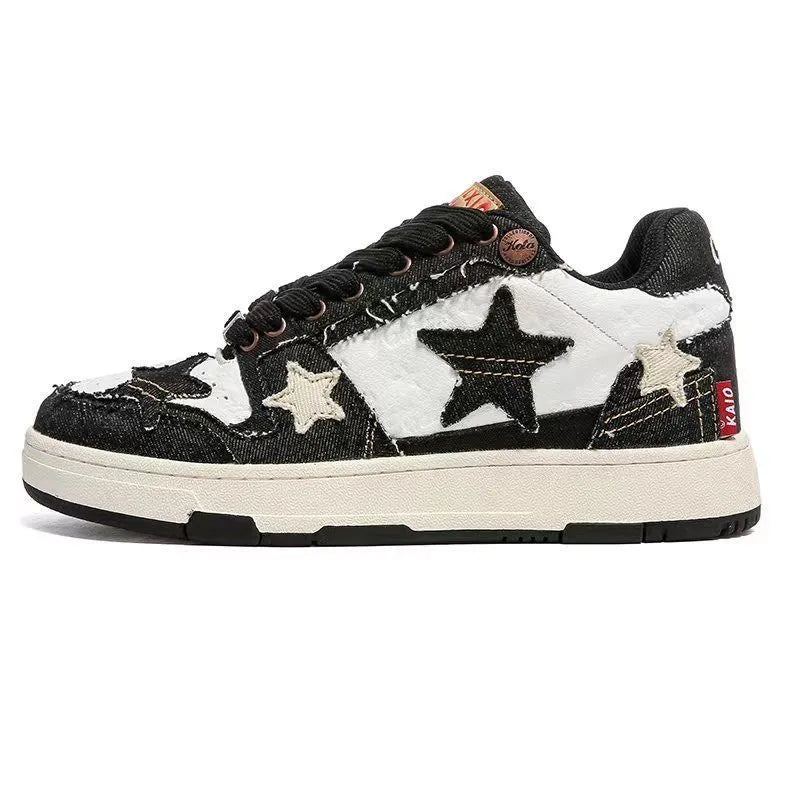 West Lake dragon well tea coloured leather platform running shoes with 3cm heel and lace-up front
