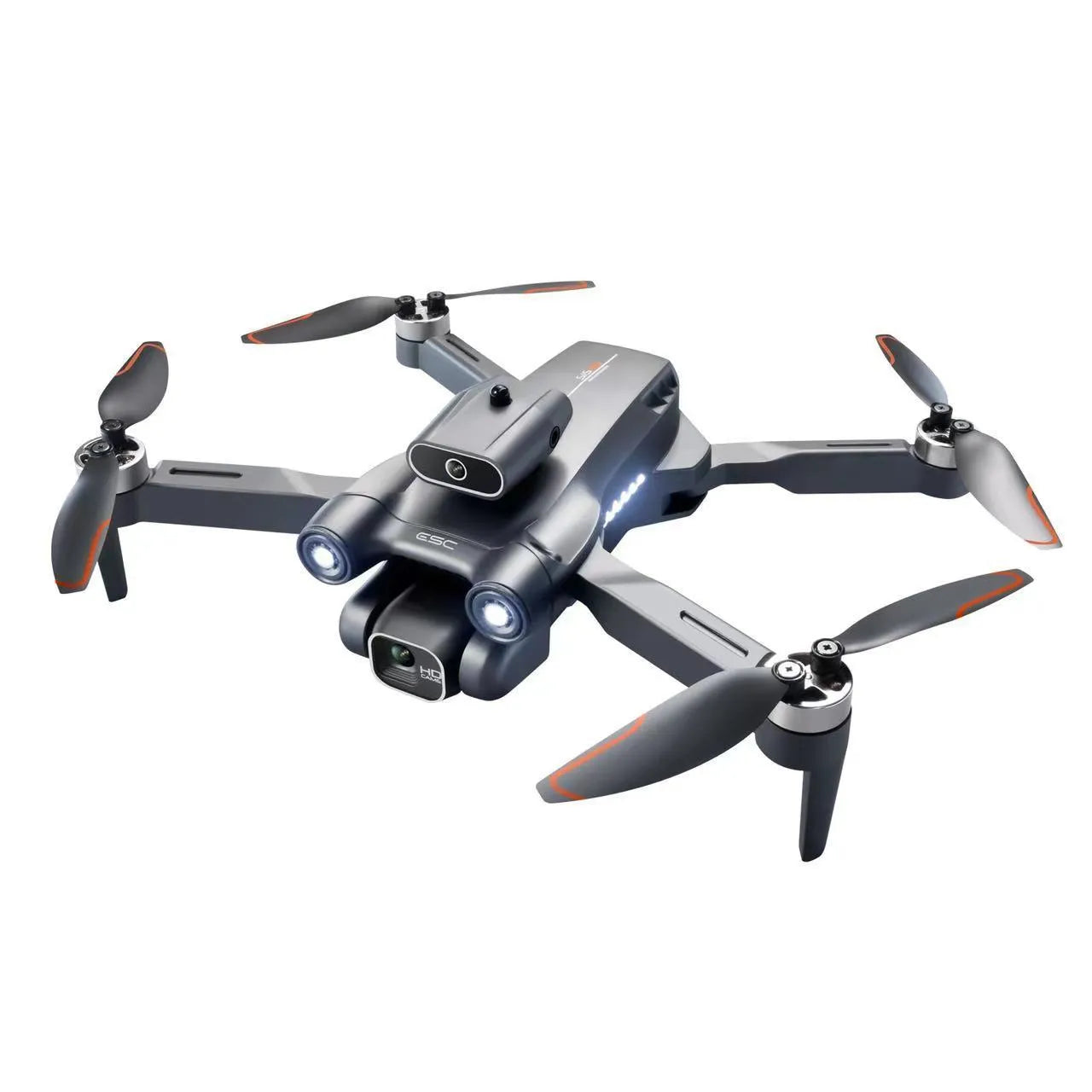 CZ11 brushless 8K HD aerial photography drone black colour with four propellers and camera