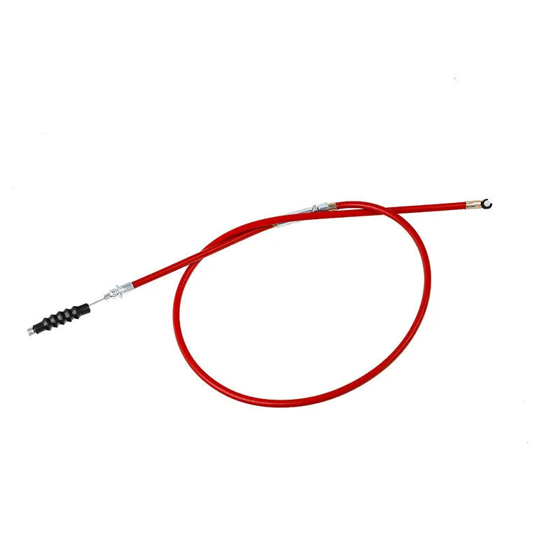 Apollo ATV scramble motorcycle clutch and accelerator replacement cable, 0.98 metres long in various colours.