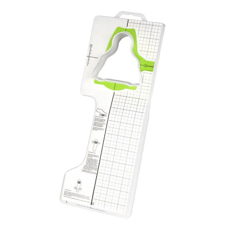 Polypropylene locking plate adjustment tool for bicycles measuring 110mm by 290mm
