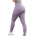 Women's push up butt leggings in camouflage print with moisture-wicking fabric for workout and fitness