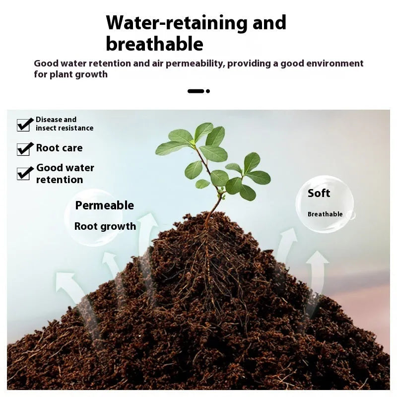 Loose nutrient soil medium blocks for vegetable planting and seedling cultivation in various sizes.